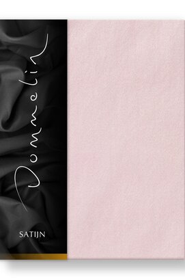 Dommelin Drap Uni Satin 300TC 530 Rose Clair 160x270 cm