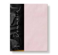 Dommelin Drap Uni Satin 300TC 530 Rose Clair 200x270 cm