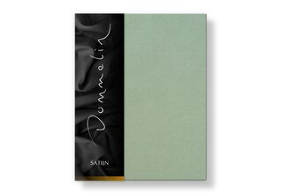Dommelin Drap Uni Satin 300TC 551 Vert Sapin 160x270 cm