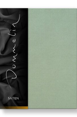 Dommelin Drap Uni Satin 300TC 551 Vert Sapin 240x270 cm