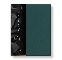 Dommelin Drap Uni Satin 300TC 536 Vert Antique 160x270 cm