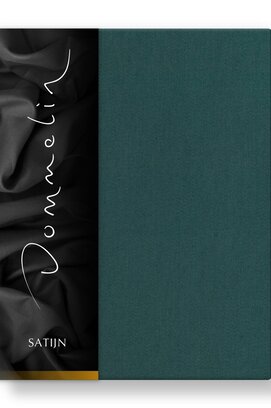 Dommelin Drap Uni Satin 300TC 536 Vert Antique 270x300 cm