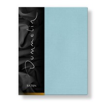 Dommelin Laken Uni Satijn 300TC 591 Pastelblauw 240x270 cm
