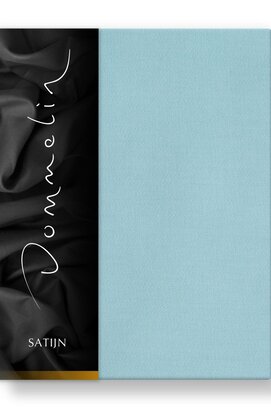 Dommelin Drap Uni Satin 300TC 591 Bleu Pastel 240x270 cm