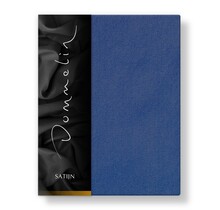 Dommelin Drap Uni Satin 300TC 576 Bleu Jean 160x270 cm