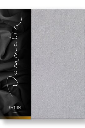 Dommelin Drap Uni Satin 300TC 584 Gris Souris 160x270 cm