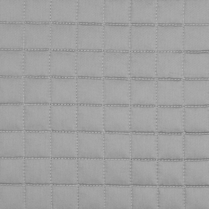 Housse de coussin décorative Dommelin Chicago Satin 300TC Argent 40x40 cm