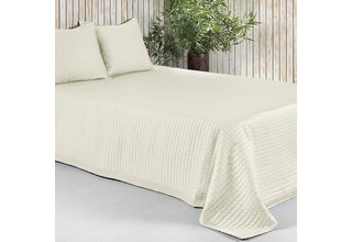 Dommelin Sprei Chicago Satijn 300TC Ecru 260x280 cm