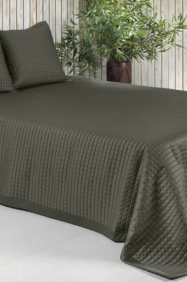 Dommelin Drap Chicago Satin 300TC Argile 260x280 cm