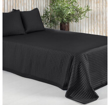 Dommelin Drap Chicago Satin 300TC Charbon 180x260 cm