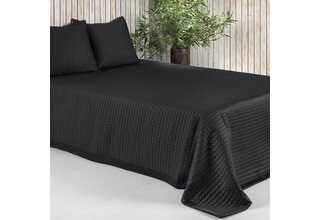 Dommelin Drap Chicago Satin 300TC Charbon 180x260 cm