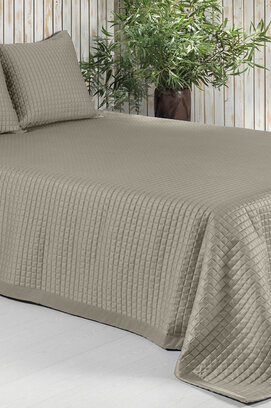 Dommelin Drap Chicago Satin 300TC Taupe 260x280 cm