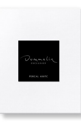 Drap-housse Dommelin Uni Percale 400TC 710 Blanc 90x210/30