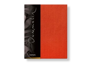 Drap-housse Dommelin Uni Satin 300TC 577 Terracotta 100x200/30