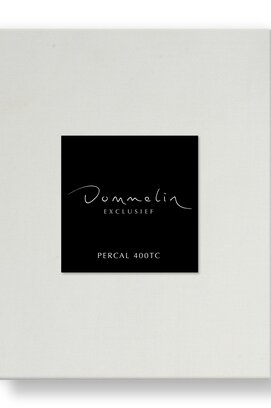 Drap-housse Dommelin Uni Percale 400TC 728 Écru 80x200/30