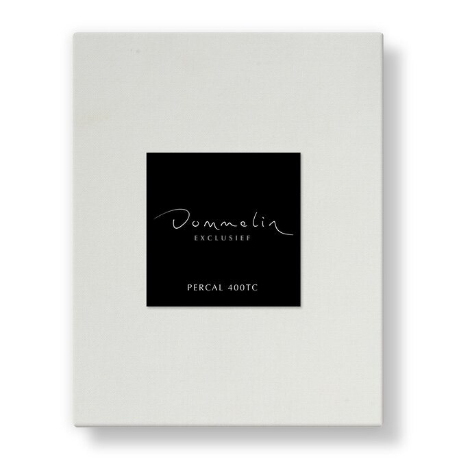 Drap-housse Dommelin Uni Percale 400TC 728 Écru 100x210/30