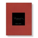 Dommelin Drap-housse Dommelin Uni Percale 400TC 727 Corail 120x210/30