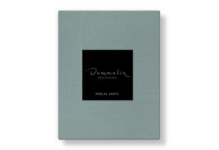 Drap-housse Dommelin Uni Percale 400TC 747 Jade 120x220/30