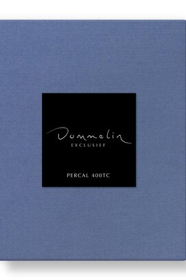 Drap-housse Dommelin Uni Percale 400TC 741 Célestine 120x220/30