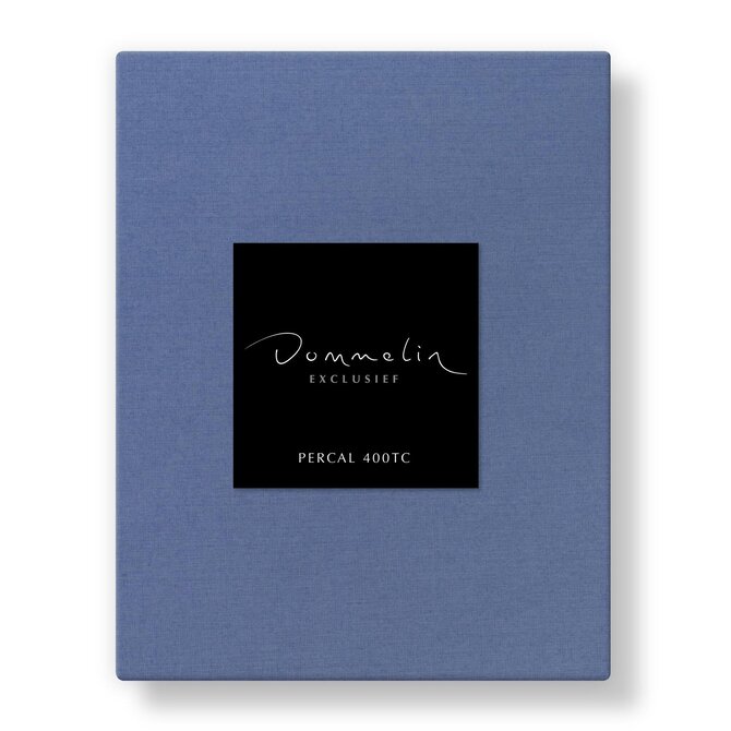 Drap-housse Dommelin Uni Percale 400TC 741 Célestine 120x220/30