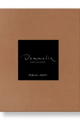 Drap-housse Dommelin Uni Percale 400tc 722 Cognac 140x220/30