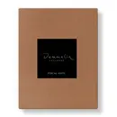 Dommelin Drap-housse Dommelin Uni Percale 400tc 722 Cognac 200x210/30