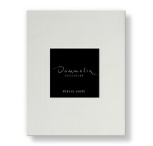 Dommelin Topper Hoeslaken Uni Percal 400TC 728 Ecru 160x210/9