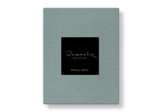 Dommelin Drap-housse Topper Uni Percale 400TC 747 Jade 100x220/9