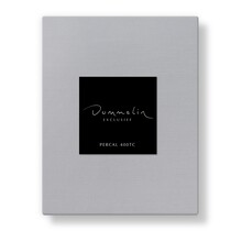 Dommelin Drap-housse Topper Uni Percale 400TC 725 Perle 80x210/9