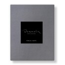 Dommelin Drap-housse Topper Dommelin Uni Percale 400TC 750 Zinc 140x220/9