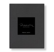 Dommelin Topper Hoeslaken Uni Percal 400TC 787 Basalt 140x220/9