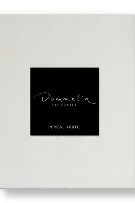 Dommelin Split Topper Hoeslaken Uni Percal 400TC 728 Ecru 160x220/9 S90