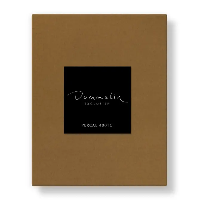 Dommelin Drap-housse Topper Uni Percale 400tc 743 Safran 180x210/9