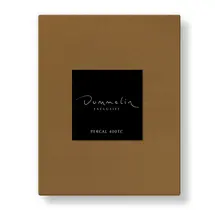 Dommelin Split Topper Hoeslaken Uni Percal 400tc 743 Saffraan 210x220/9 S90