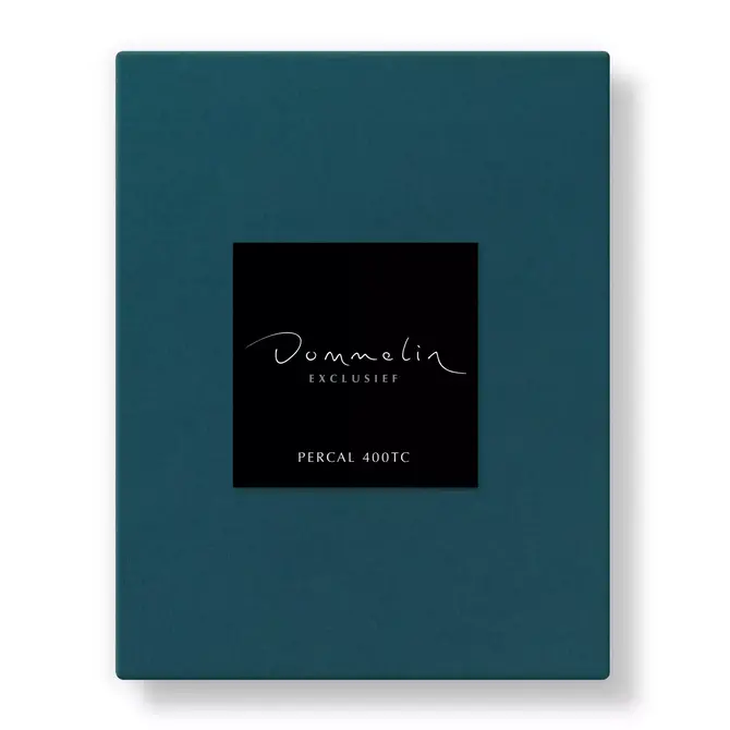 Dommelin Drap-housse Topper Uni Percale 400tc 748 Azur 90x220/9 Dommelin Drap-housse Topper Uni Percale 400tc 748 Azur 90x220/9