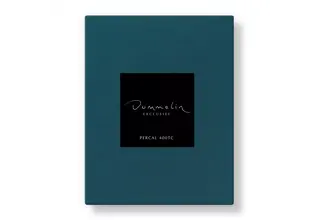 Dommelin Drap-housse Topper Uni Percale 400tc 748 Azur 105x210/9