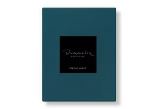 Dommelin Drap-housse Topper Uni Percale 400tc 748 Azur 160x210/9