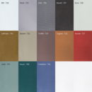 Dommelin Drap-housse Dommelin Uni Satin 600TC 747 Jade 120x220/30