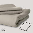 Dommelin Dommelin Drap-housse Topper Uni Satin 600TC 725 Perle 140x200/9