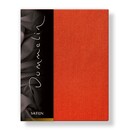 Dommelin Drap-housse Dommelin Uni Satin 300TC 577 Terracotta 90x220/30