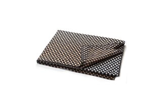 David Fussenegger plaid DECO fishnet 130x200cm zwart