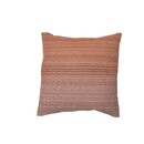 David Fussenegger Housse de coussin David Fussenegger Nova dégradé/chevrons 50x50 terra