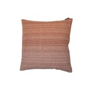 David Fussenegger Housse de coussin David Fussenegger Nova dégradé/chevrons 50x50 terra