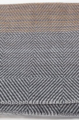 Plaid David Fussenegger SAVONA "Dégradé de couleurs" 200 x 150 cm ocre