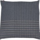 David Fussenegger Housse de coussin David Fussenegger NOVA karo gris 60x60