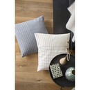 David Fussenegger Housse de coussin David Fussenegger NOVA karo gris 60x60