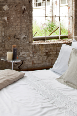 Dommelin Housse de couette Latina Satin 300TC Blanc 200x200/220 cm