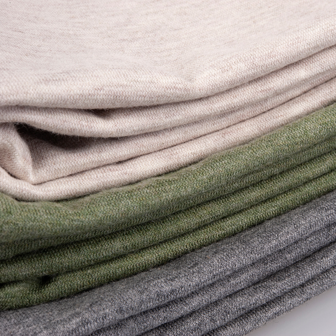 Housse de Couette Dommelin Guernsey Jersey Olive 140x200/220