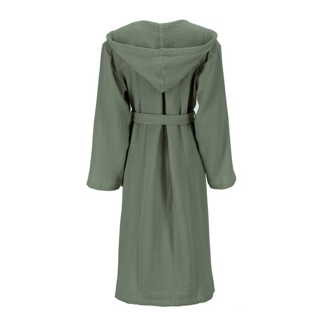 Vossen Badjas Silent S/M detox green