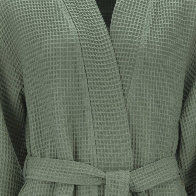 Peignoir Vossen Siam S/M detox vert